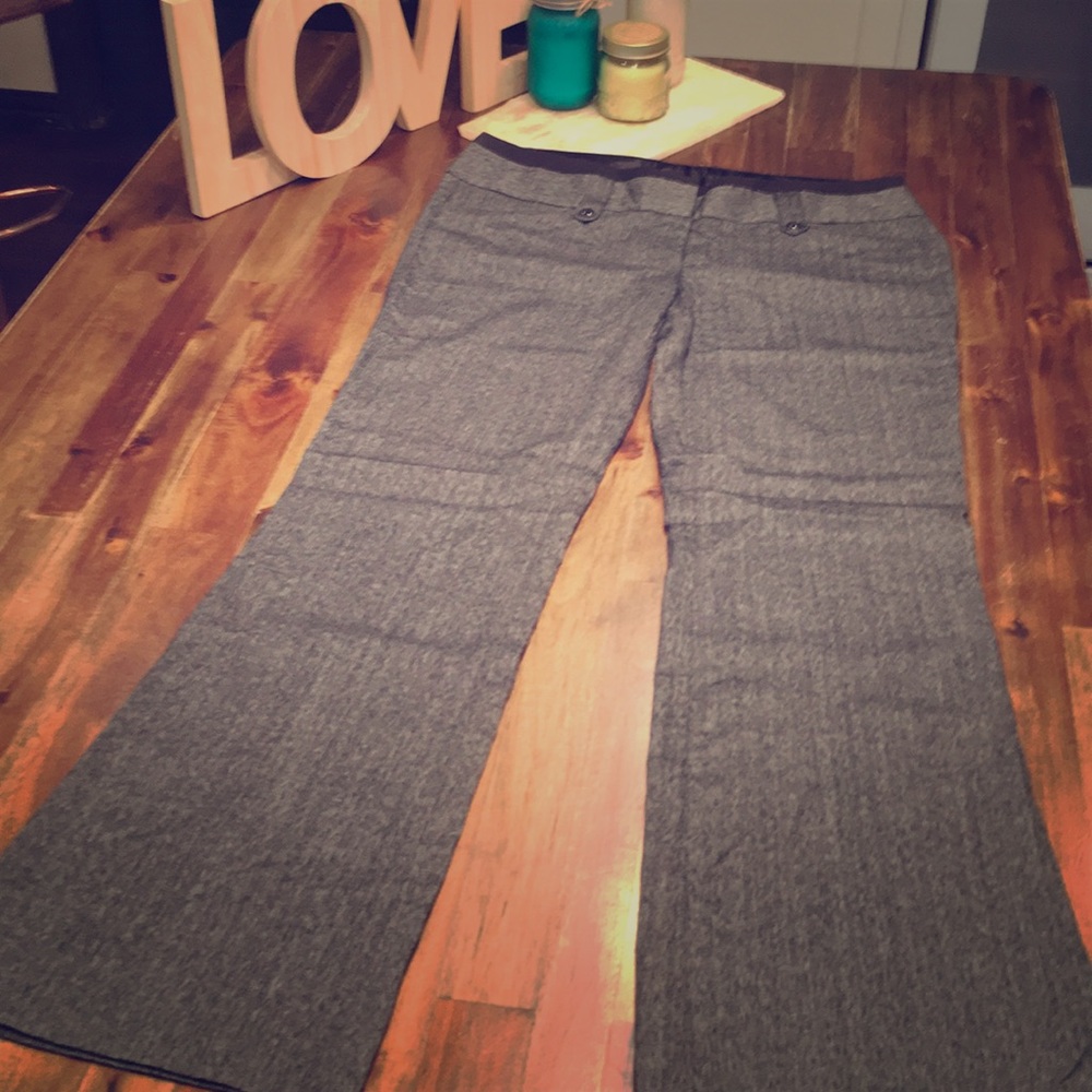 Slacks with Black Waist Line